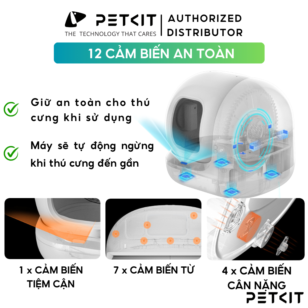 Ảnh Máy vệ sinh cho mèo PETKIT Pura Max 2025 Thiết Kế Nâng Cấp Tăng Hiệu Quả Hoạt động 3