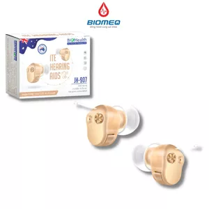 Máy trợ thính ITE nhét tai không dây Biohealth JH-907 trợ thính đeo vừa ống tai chống ồn tốt