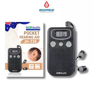 Máy trợ thính bỏ túi có dây Biohealth JH-238 tai nghe trợ thính headphone âm thanh chất lượng cao