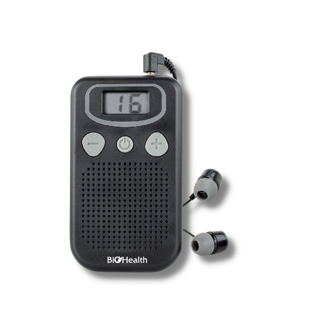 Máy trợ thính bỏ túi có dây Biohealth JH-238 tai nghe trợ thính headphone âm thanh chất lượng cao