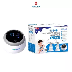 Máy hút sữa điện đôi Biohealth IE Smart 30 cấp độ hoạt động êm ái, an toàn và dễ sử dụng