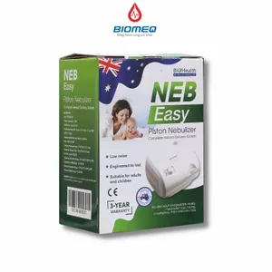 Máy xông khí dung BioHealth Neb Easy dành cho người lớn và trẻ em - Bảo hành 3 năm