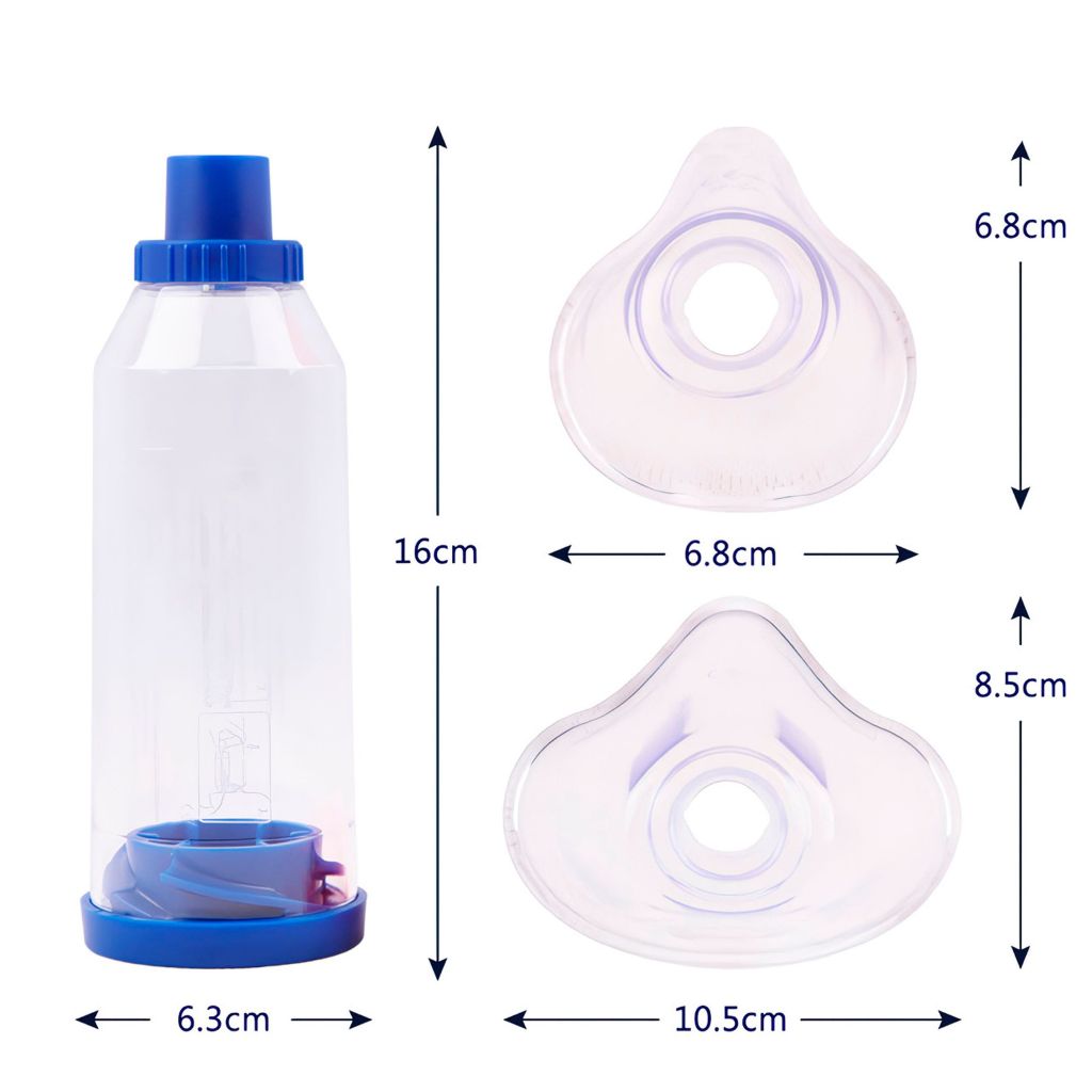 Buồng đệm khí dung buồng hít hen suyễn BioHealth BH01 tiện lợi cho cả trẻ nhỏ - Huy Le