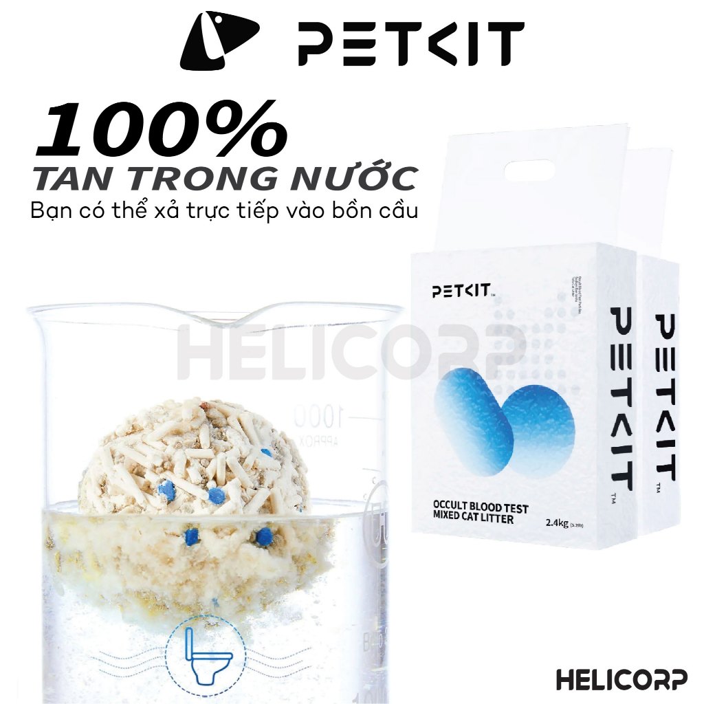 Ảnh Cát Mèo Thông Minh PETKIT Phát Hiện Máu Trong Nước Tiểu Mèo 3