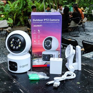 Camera Yoosee 2 MẮT XEM 2 MÀN HÌNH cùng lúc 8MPX xoay 360 độ,xem đêm có màu, hỗ trợ đàm thoại 2 chiều