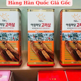 Hồng Sâm Củ Khô Achimmadang Hàn Quốc Hộp 300g