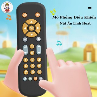Đồ Chơi Điều Khiển Ti VI Ngộ Nghĩnh Có Âm Nhạc Dễ Thương Nhiều Màu Sắc Đồ Chơi Thông Minh Rèn Kĩ Năng Nghe Cho Bé