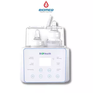 Máy hâm sữa bình đôi BioHealth BH9100 tiện lợi cho bé - Bảo hành 1 năm