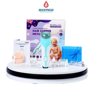 Tông đơ cắt tóc và hút tóc tự động thông minh Biohealth MK963 cho trẻ em