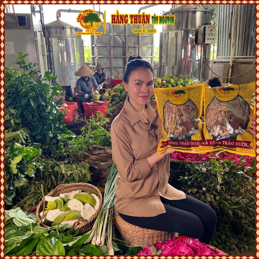 Lá Xông Thảo Dược Hằng Thuận Tây Nguyên