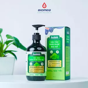 Gel tắm rau má Biohealth 470ml ngăn ngừa rôm sẩy phù hợp cho trẻ sơ sinh và trẻ nhỏ