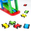 Đồ Chơi Xe Cầu Trượt 4 Tầng Bằng Gỗ Tặng Kèm 4 Ô Tô Cho Bé Yêu Phát Triển Tư Duy Trí Tuệ Toàn Diện