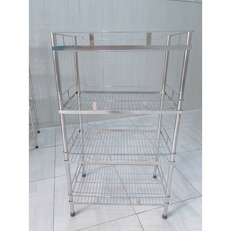 kệ inox hai tầng giá tại xưởng(nhận đặt hàng theo yêu cầu