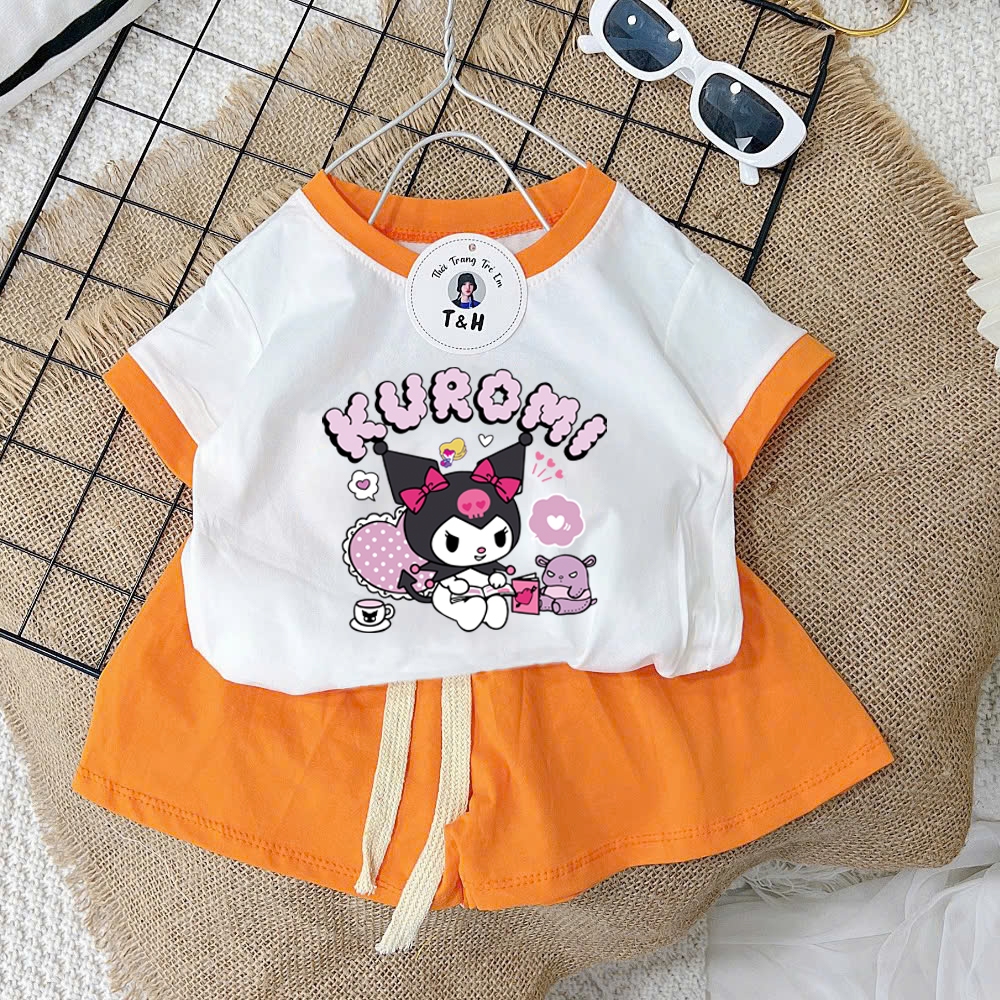 [8-40Kg] Đồ bộ bé gái HOT TREND chất vải dày mịn thoáng mát được các bé yêu thích BGP01