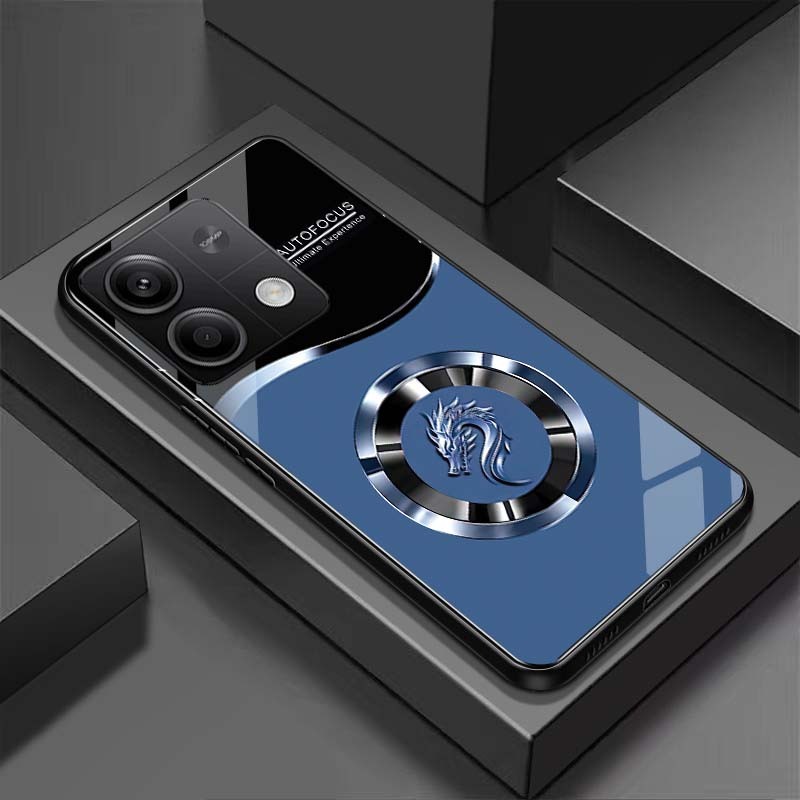 Ốp Lưng cho XIAOMI REDMI NOTE 13 4G, 13 5G, 13 PRO 4G, 13 PRO 5G Mặt lưng kính cường lựcSang Trọng, Chống Trầy, Bảo Vệ T