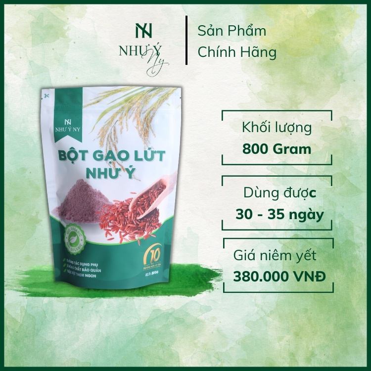 Ảnh Bột Gạo Lứt Giảm Cân Như Ý Ny - Gạo Lứt Lợi Sữa -  Gạo Lứt Giảm Cân - Gạo Lứt Ăn Kiêng 4