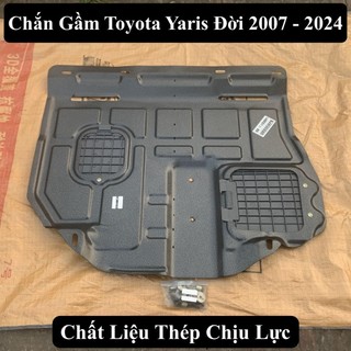 { Thép Chịu Lực } Chắn Bùn Gầm Xe Toyota Yaris Ốp Bảo Vệ Động Cơ