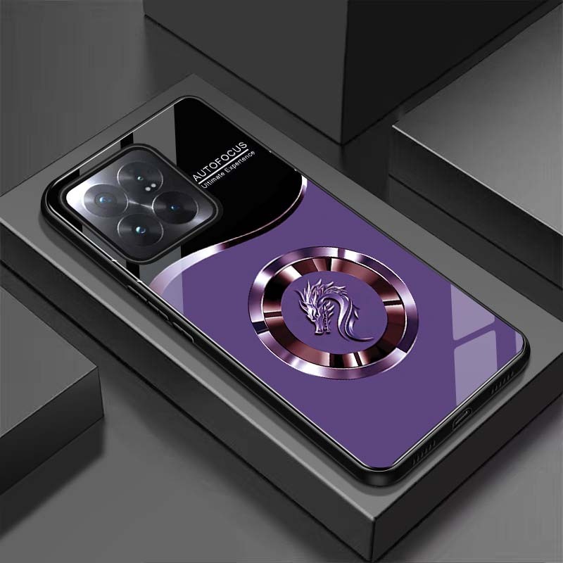 Ốp Lưng cho XIAOMI 14 5G, 14 PRO 5G Mặt lưng kính cường lực, cao cấp Họa tiết