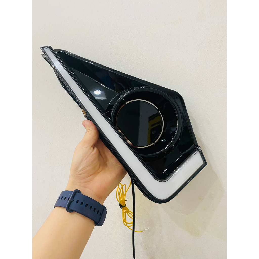 Bộ đèn led gầm trước, sau xe Toyota Veloz Cross 2022 - 2024 - 3 chế độ phanh, langtec và xinhan - mẫu có đèn cao cấp
