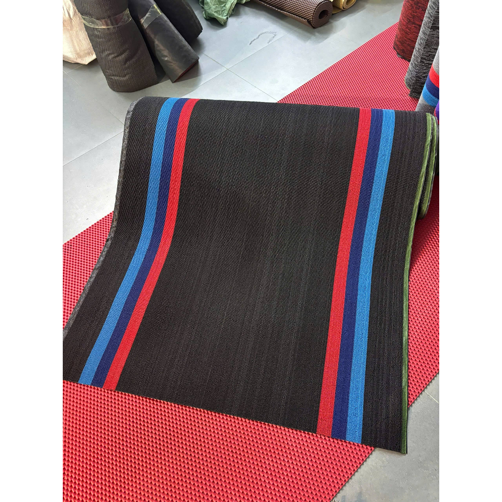 [7 chỗ] Thảm cước lót sàn xe 7 chỗ kích thước 4.5m x 53cm và cả lót cốp 3m x 1.05m và 6m x 53cm, nguyên cuộn về tự cắt