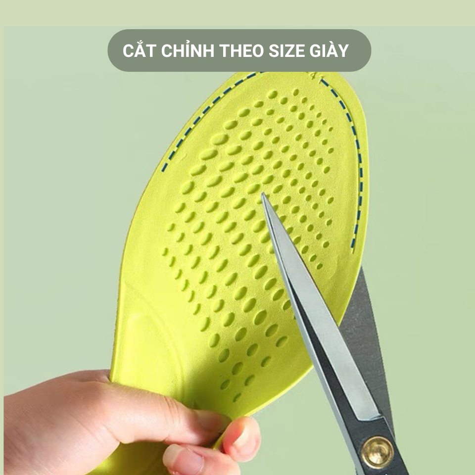 Ảnh Miếng Lót Giày Khử Mùi bằng Tinh Chất Bạc Hà và Ngải Cứu MINSU M2358 Thoáng Khí, Kháng Khuẩn Cho Giày Thể Thao Nam Nữ 2