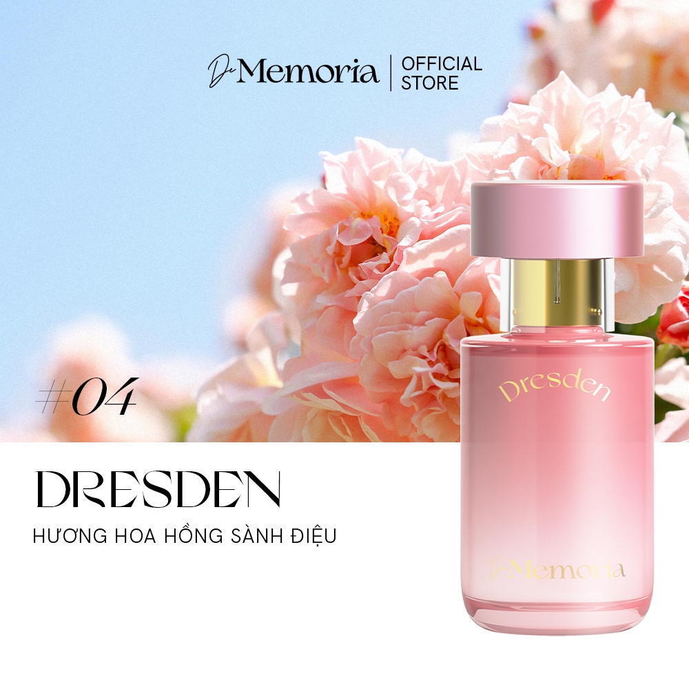 Ảnh Nước hoa Nữ Thơm Lâu De Memoria Sành điệu, Dịu Ngọt (30ml) - Dresden 04 BST Ký Ức Đầu Tiên 1
