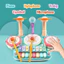 Đồ chơi trống kết hợp phím đàn piano kèm mic hát cho bé là bộ đồ chơi nhạc cụ giáo dục sớm cho bé từ 18 tháng - 5 tuổi