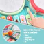 Đồ chơi trống kết hợp phím đàn piano kèm mic hát cho bé là bộ đồ chơi nhạc cụ giáo dục sớm cho bé từ 18 tháng - 5 tuổi