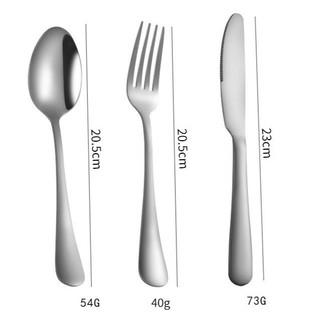 Bộ phụ kiện bàn ăn inox loại tốt - thìa ăn súp, muỗng cà phê, dao bit tết , nĩa ăn rau ăn cơm