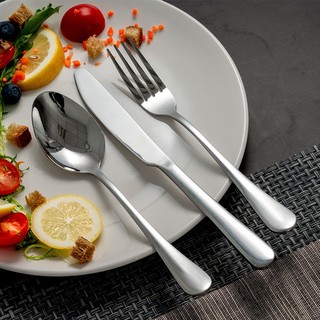 Bộ phụ kiện bàn ăn inox loại tốt - thìa ăn súp, muỗng cà phê, dao bit tết , nĩa ăn rau ăn cơm