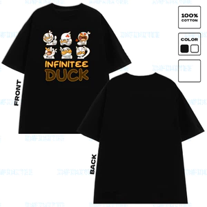 Áo thun INFINITEE Fni24054 Thun 100% Cotton - form rộng Unisex.