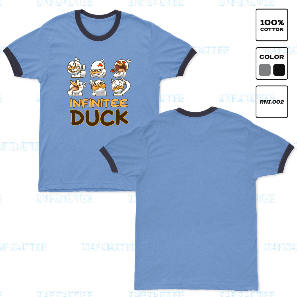 Áo thun INFINITEE Fni24054 Thun 100% Cotton - form rộng Unisex.