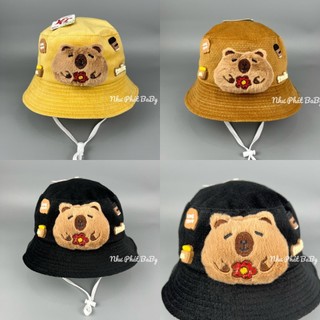 [ 2-5 TUỔI ] NÓN TAI BÈO CAPYBARA CỤC BÔNG ĐÁNG YÊU CHO TRẺ EM - MŨ VÀNH CAPYBARA CHO BÉ TRAI BÉ GÁI