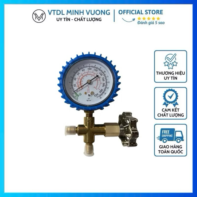 Đồng hồ Gas đơn HONGSEN HS-466AL