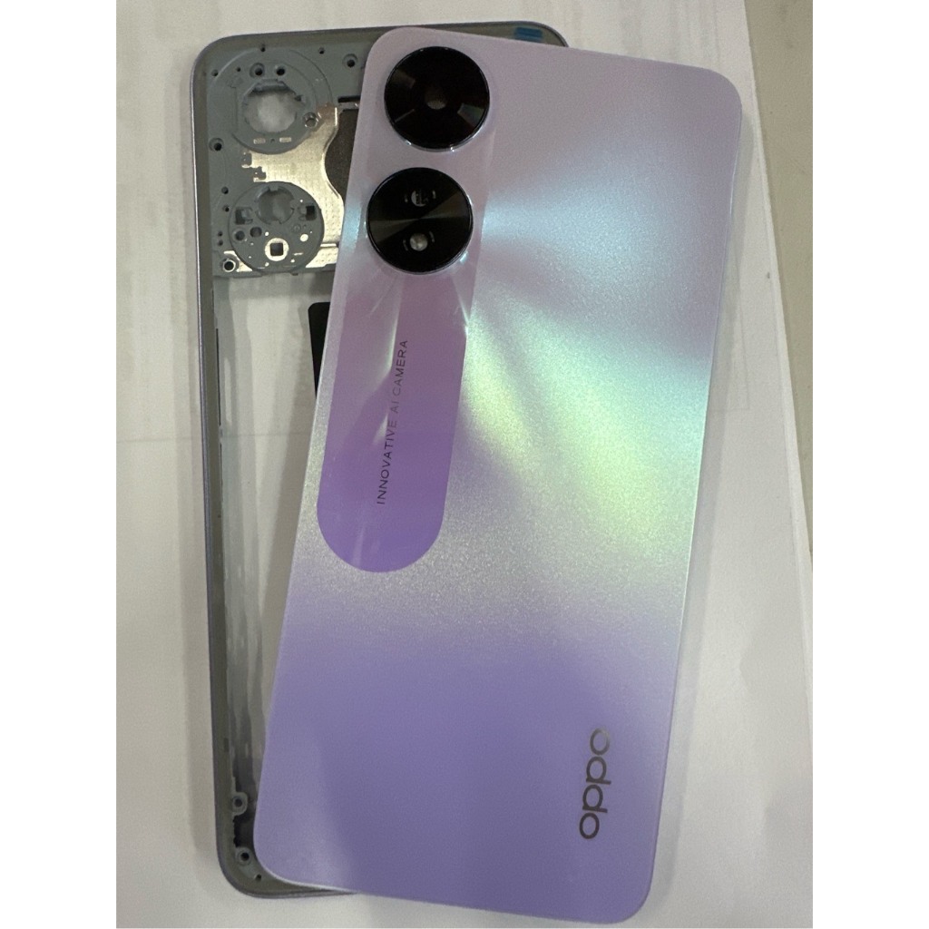 vỏ/lưng oppo a78 5g/a58 5g (ko khay sim)
