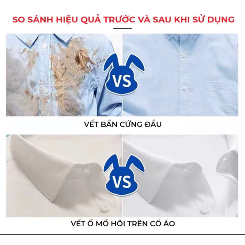 Combo 3 lọ Chuyên  Tẩy Trắng Quần Áo Enzyme Sinh Học 260g Đánh Bay Vết Bẩn Khử Vết Ố Vàng Làm Trắng Quần Áo