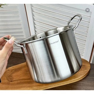 Nồi canh sâu lòng Chockmen [266] inox 3 lớp 18cm sáng bóng bền đẹp độ dày khủng C266
