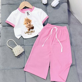 [8-40Kg] Đồ bộ bé gái HOT TREND chất vải dày mịn thoáng mát được các bé yêu thích BGP11