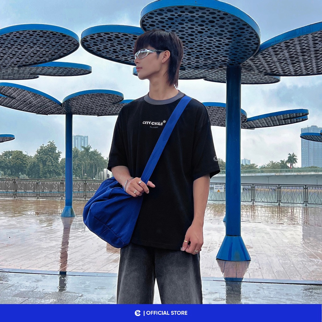 [CHỈ CÒN M] Áo Thun Multiverse Local Brand Chính Hãng City Cycle cotton cao cấp form rộng oversize