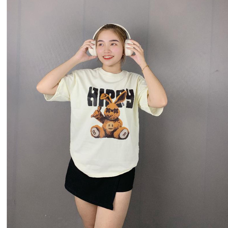 Áo Thun Hippy Bản BAD RABBIT GEN 1 Cao Cấp Form Rộng Cổ Tròn Phông Nam ...