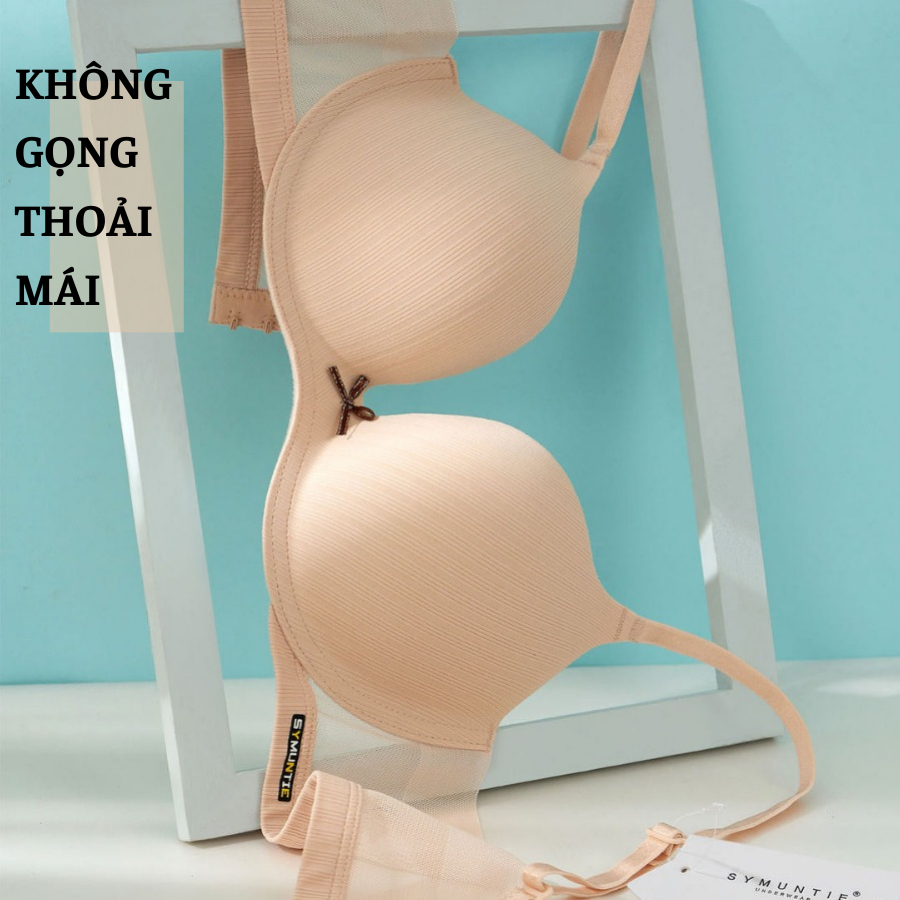 Áo Ngực Su Đúc Không Gọng Phối Dây Lưới Mềm Mại Siêu Êm DORIS S26