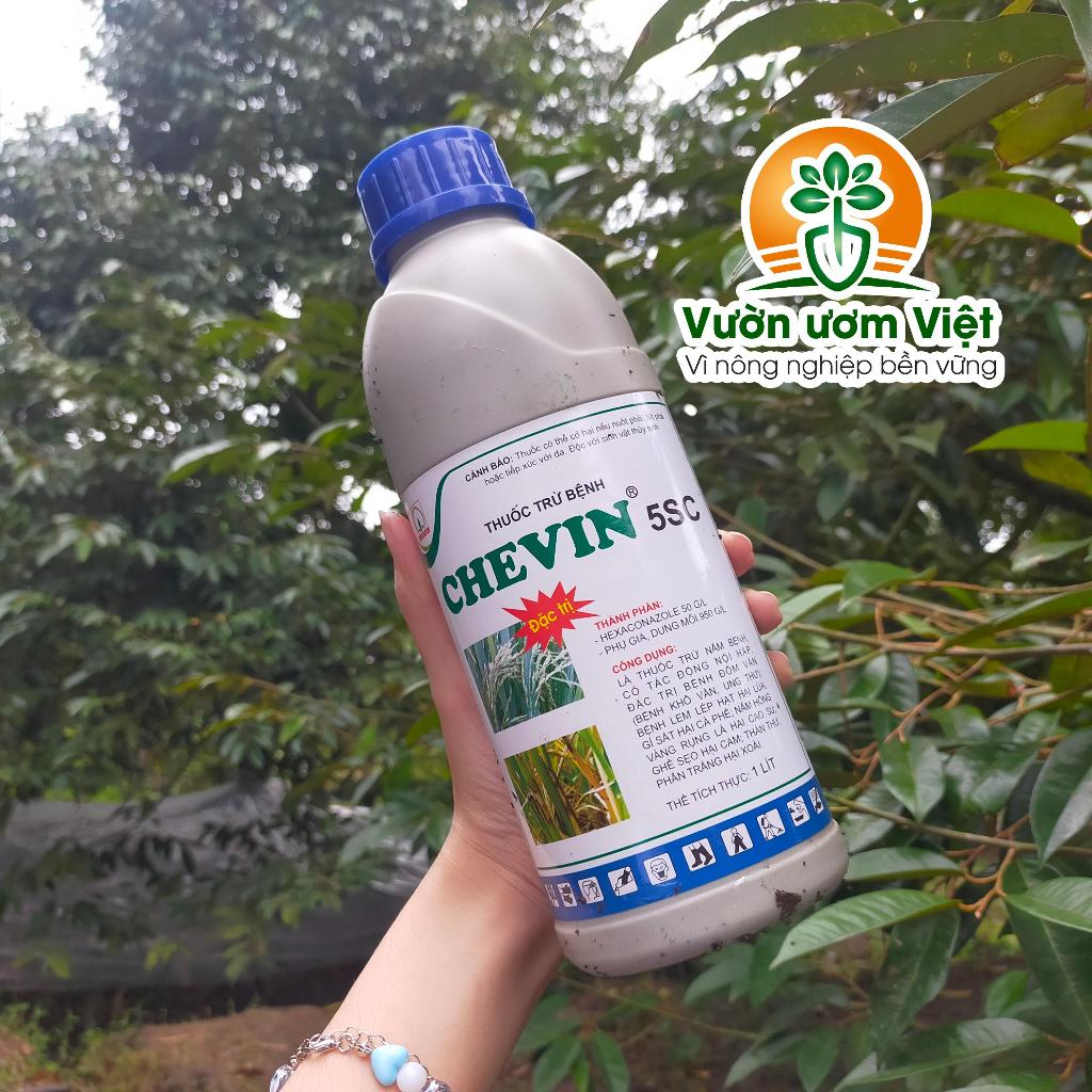 Thuốc trừ bệnh cây trồng Chevin 5SC - chuyên trị bệnh phổ rộng trên lá - 1 Lít