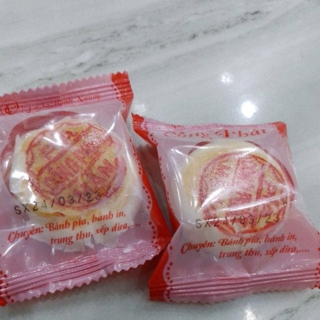 Set 10 Bánh Pía Mini Công Phát KhÔng TrỨng Bao Bì Như Hình Shopee 