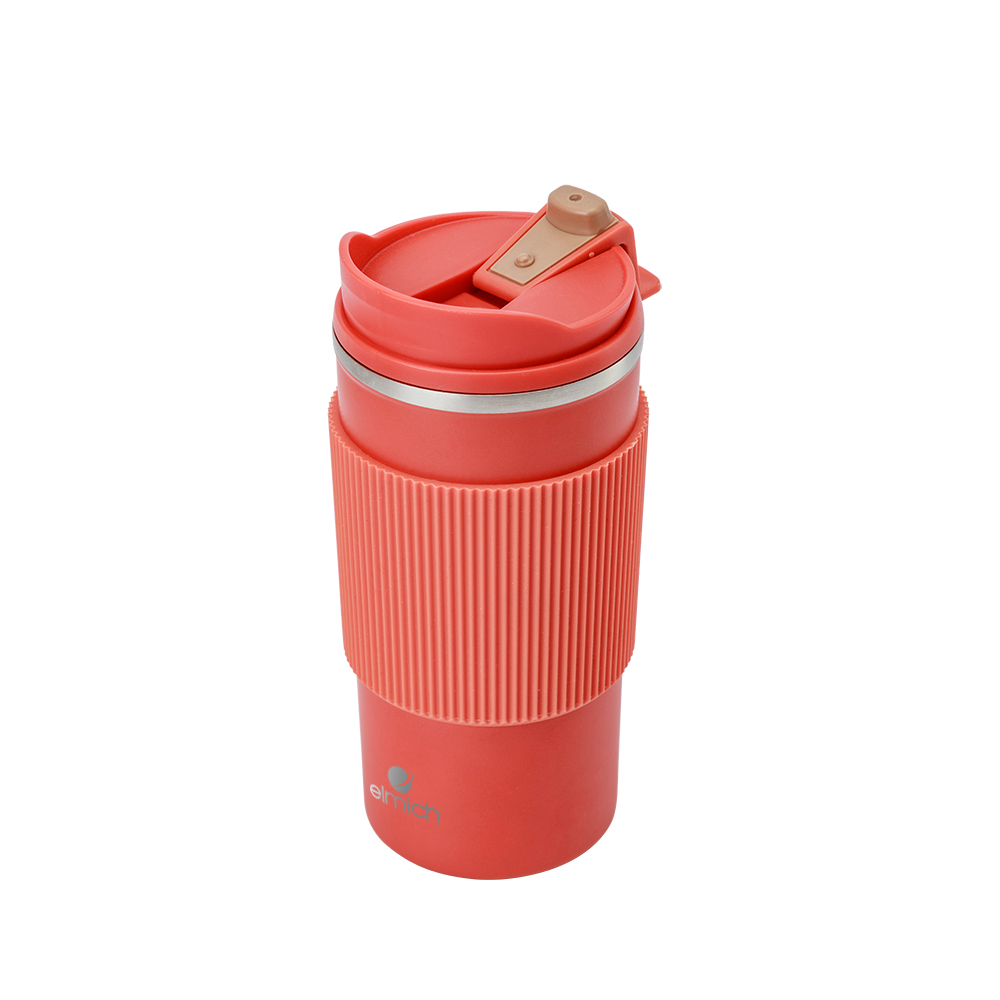 ( Độc quyền trên Shopee ) Cốc giữ nhiệt inox 304 Elmich EL - 8345OR dung tích 480ML