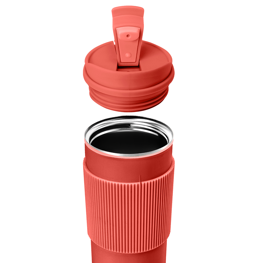 ( Độc quyền trên Shopee ) Cốc giữ nhiệt inox 304 Elmich EL - 8345OR dung tích 480ML
