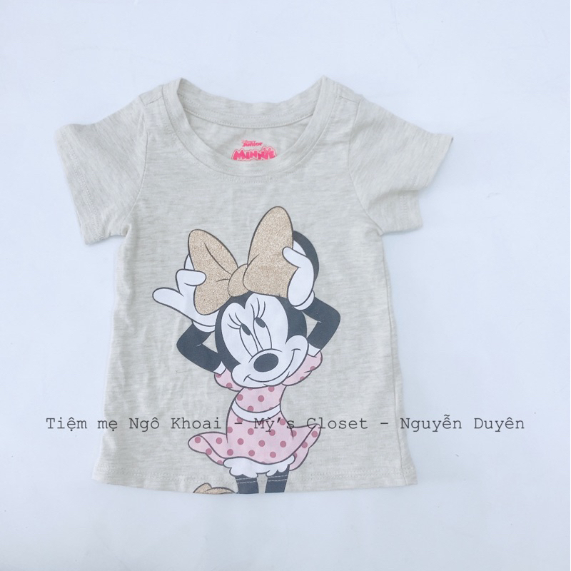 Áo phông disney chuột micky minine cho bé