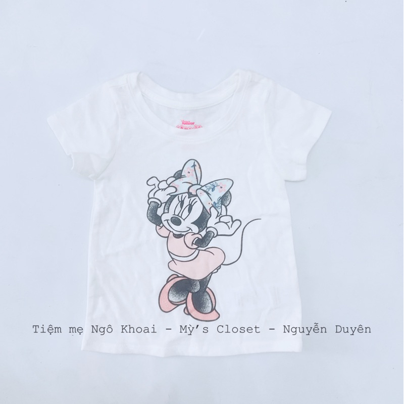 Áo phông disney chuột micky minine cho bé