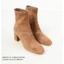 La muse - Boots da lộn cao gót cho nữ Corgie