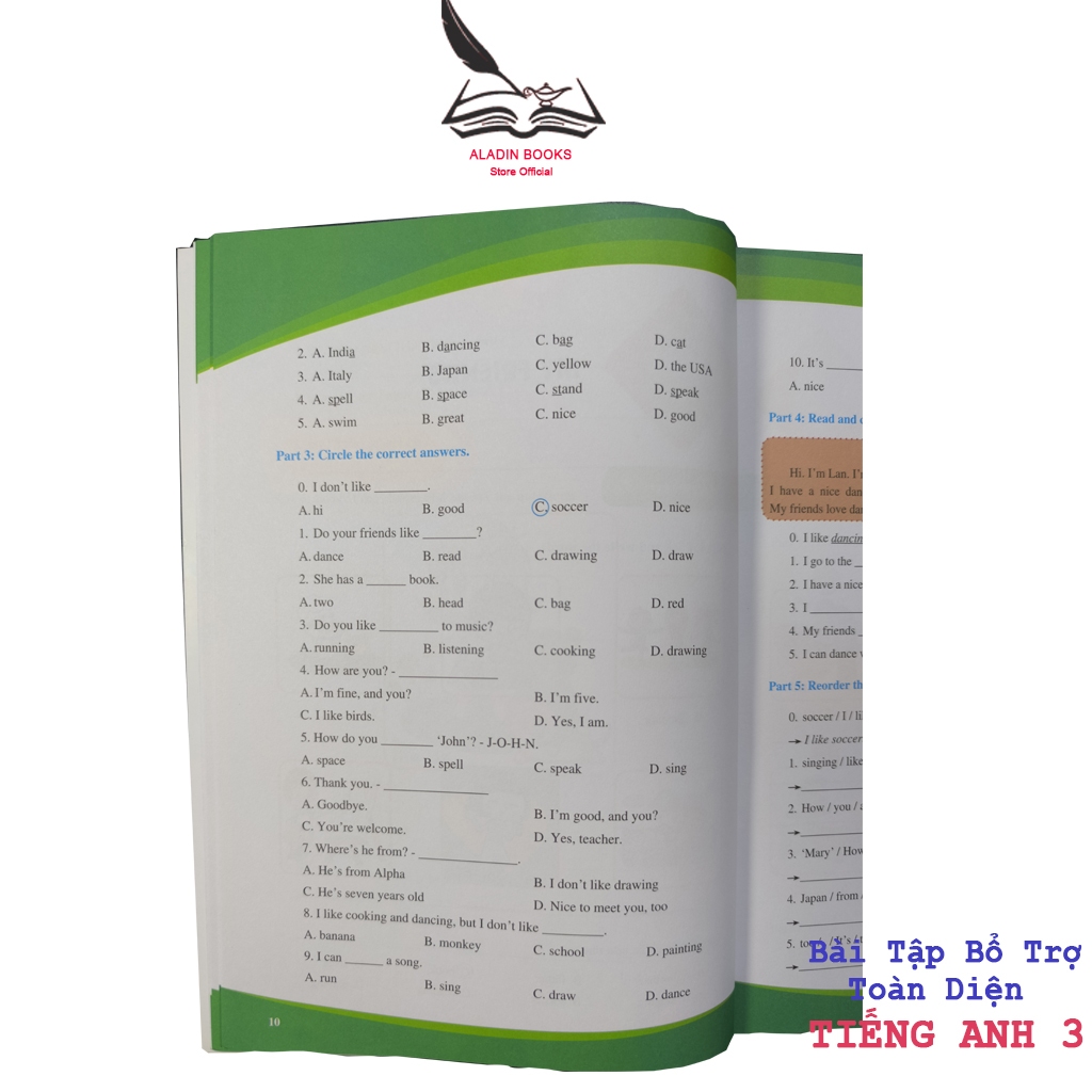 Sách-Bài Tập Bổ Trợ Toàn Diện Tiếng Anh Lớp 3