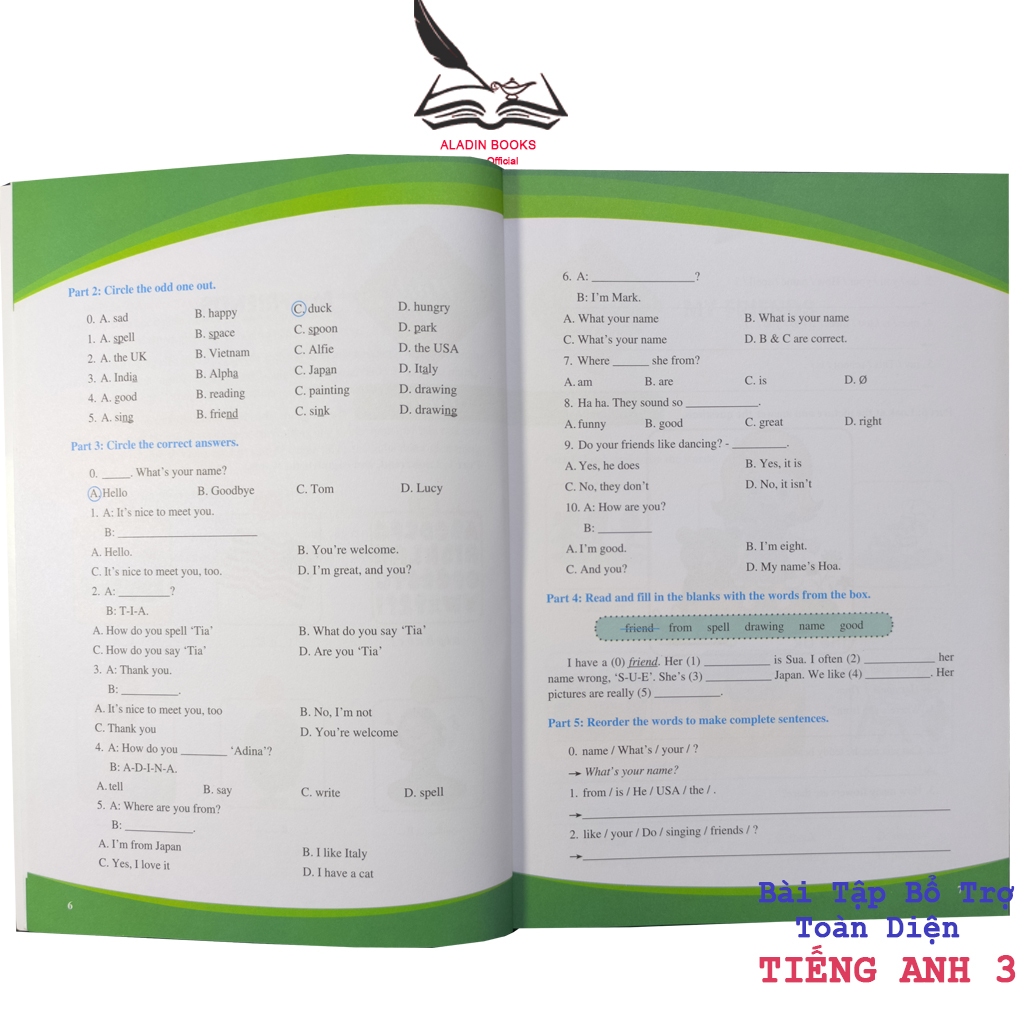 Sách-Bài Tập Bổ Trợ Toàn Diện Tiếng Anh Lớp 3